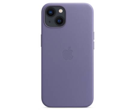 Чохол для Apple iPhone 13 mini Leather Case with MagSafe - Wisteria (MM0H3) 2