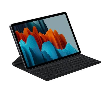 Чехол-клавиатура для планшета Samsung Galaxy Tab S7 T630 Book Cover Keyboard Slim Black (EF-DT630BBRG)