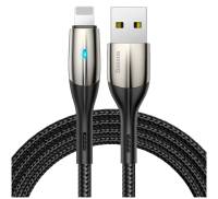 Кабель Baseus Horizontal Data Lightning Cable 2.4 A 1 м Black (CALSP-B01)