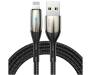 Кабель Baseus Horizontal Data Lightning Cable 2.4 A 1 м Black (CALSP-B01)