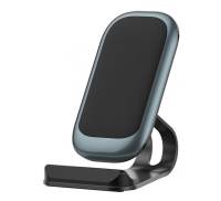 Беспроводное зарядное устройство ColorWay Wireless Stand 10W Blue (CW-CHW30Q-BL)