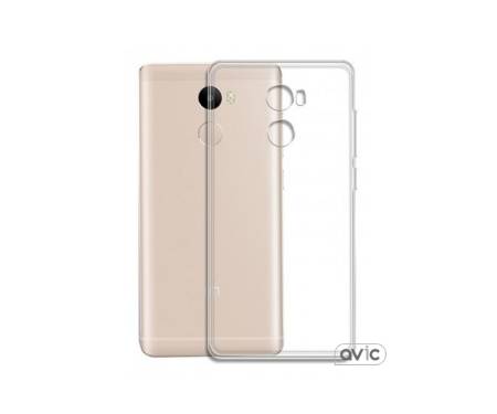Бампер для Xiaomi Redmi 4 (Transparent)