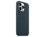 Чехол для Apple iPhone 13 Pro Max Silicone Case with MagSafe Abyss Blue Copy 5