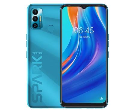 Смартфон Tecno Spark 7 KF6n NFC 4/64GB Morpheus Blue (4895180766411) 1
