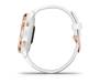 Смарт-часы Garmin Venu 2S Rose Gold Bezel with White Case and Silicone Band (010-02429-13)