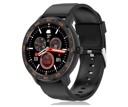 Смарт-часы 2E Смарт-годинник Alpha X 46 mm Black-Orange (2E-CWW30BKOR)