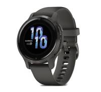 Смарт-часы Garmin Venu 2S Slate Bezel with Graphite Case and Silicone Band (010-02429-10)