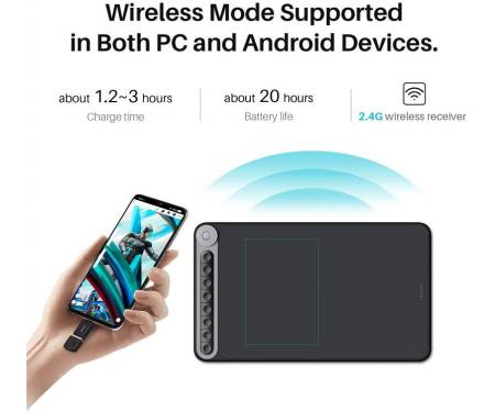 Графический планшет Huion Inspiroy Dial Q620M 5