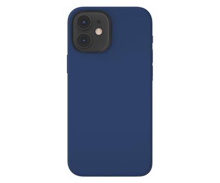 Чехол для Apple iPhone 12 mini SwitchEasy MagSkin with MagSafe Classic Blue (GS-103-121-224-144)