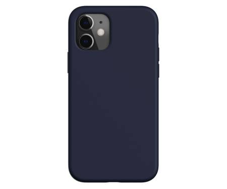 Чехол для Apple iPhone 12 mini SwitchEasy MagSkin with MagSafe Classic Blue (GS-103-121-193-144)