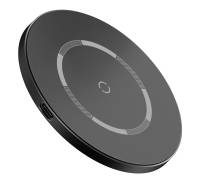Беспроводное зарядное устройство Baseus Simple Magnetic Wireless Charger Black (WXJK-E01)