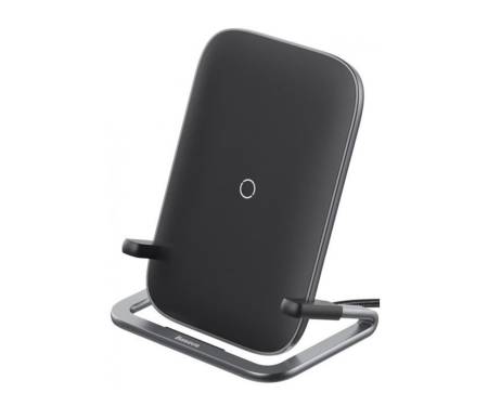 Беспроводное зарядное устройство Baseus Rib Horizontal and Vertical Wireless Charger Black (WXPG-01)