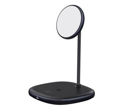 Беспроводное зарядное устройство Baseus Swan 2-in-1 Wireless Magnetic Charging Bracket 20W (WXSW-D01)