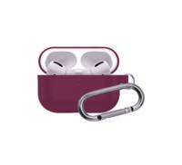 Чохол для Airpods Pro Case Protection с карабином Marsala