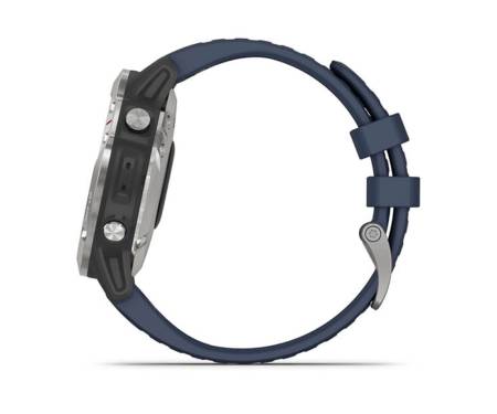 Смарт-часы Garmin quatix 6 Gray with Captain Blue Band (010-02158-90/010-02158-91)