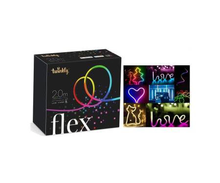 Гирлянда Twinkly Smart LED Twinkly Flex RGB, гибкий контур, IP20, длина 2м (TWFL200STW-WEU)
