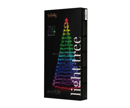 Гирлянда Twinkly Smart LED Twinkly Light tree RGBW 750, Gen II, IP44, высота 4м (TWP750SPP-BEU)
