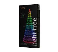 Гирлянда Twinkly Smart LED Twinkly Light tree RGBW 750, Gen II, IP44, высота 4м (TWP750SPP-BEU)