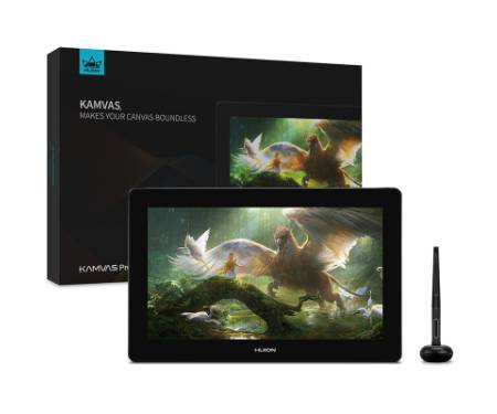Планшет-монитор Huion Kamvas Pro 16 (4K) + перчатка (GT1561)