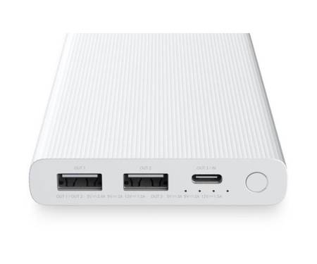 Power Bank ZMI Powerbank 10000mAh Two-Way Fast Charge White (JD810-WH)