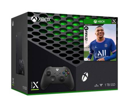 Игровая приставка Microsoft Xbox Series X 1TB + FIFA 22