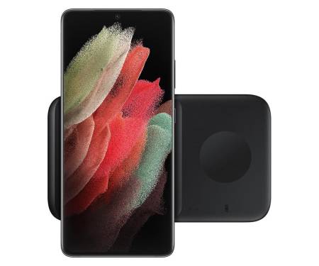 Беспроводное зарядное устройство Samsung Wireless Charger Duo+ TA Blk/ (EP-P4300TBRGRU)