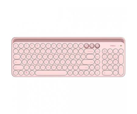 Клавиатура Xiaomi MiiiW AIR85 Plus MWBK01 Keyboard Bluetooth Dual Mode Pink