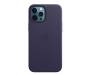 Чохол для Apple iPhone 12 Pro Max Leather Case with MagSafe - Deep Violet (MJYT3)