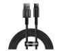 Кабель Baseus Tungsten Gold Fast Charging Type-C 66W 2m Black (CATWJ-C01)