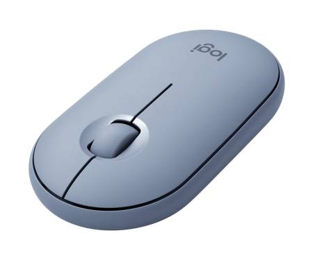 Миша Logitech Pebble M350 Blue Grey (910-005719)