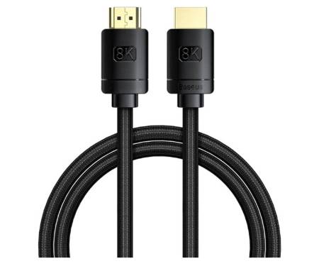 Кабель Baseus High Definition HDMI 8K to HDMI 8K (1m) Black (CAKGQ-J01)