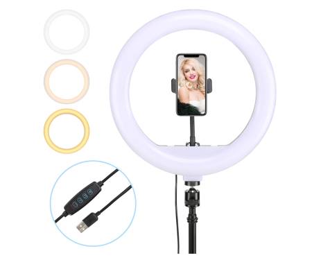 LED-лампа 12inch YQ-320B light set / black