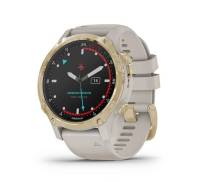 Спортивные часы Garmin Descent Mk2S Light Gold with Light Sand Silicone Band (010-02403-01)
