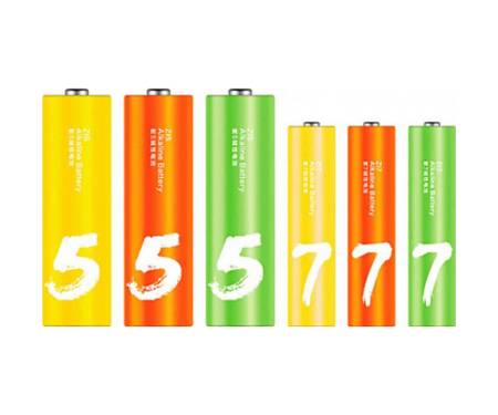 Батарейка ZMI AA/AAA bat Alkaline 24шт ZI5+ZI7 (Ф16358)