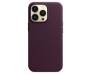Чехол для Apple iPhone 13 Pro Max Leather Case with MagSafe - Dark Cherry Copy 4