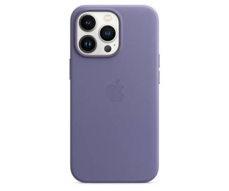 Чехол для Apple iPhone 13 Pro Max Leather Case with MagSafe - Wisteria Copy 2