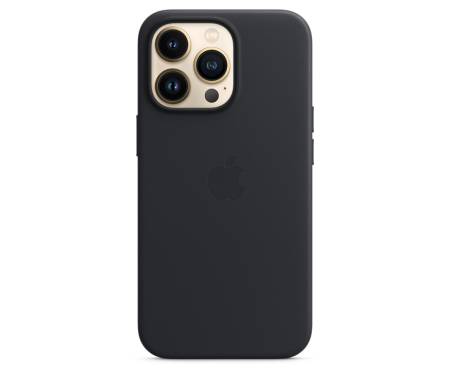 Чехол для Apple iPhone 13 Pro Max Leather Case with MagSafe - Midnight Copy 2