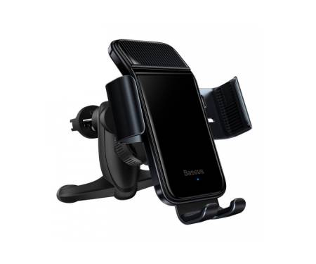 Автомобильный держатель Baseus Smart Solar Power Wireless Car Mount Electric Holder Black (SUZG000001)