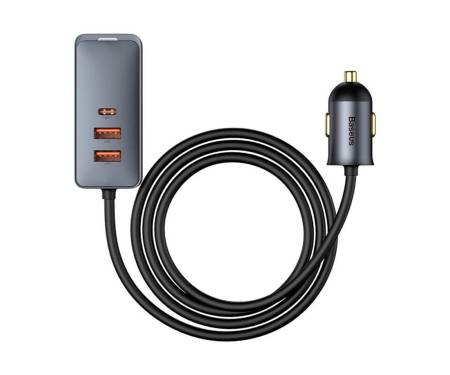 Автомобильное зарядное устройство Baseus Share Together PPS Fast Charging Hub 120W (CCBT-B0G)