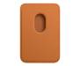 Чехол для пластиковых карт Apple iPhone Leather Wallet with MagSafe - Golden Brown (MM0Q3)