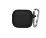Чехол для Airpods 3 Liquid Silicone Case с карабином Blueo Black
