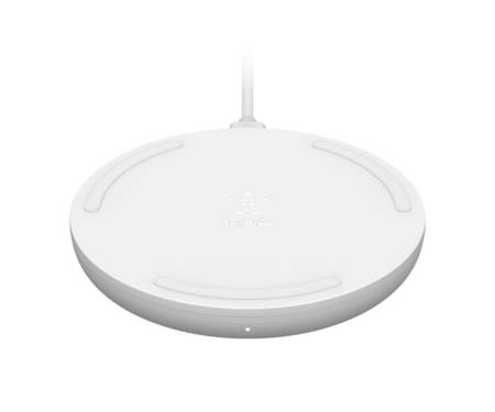 Беспроводное зарядное устройство Belkin Wireless Charging Pad 10W (WIA001btWH) White