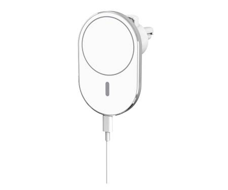 Автомобильное беспроводное зарядное устройство 15W magnetic fast wireless charger car holder for iPhone 12
