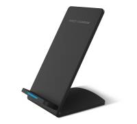 Беспроводное зарядное устройство Shenzhen Fast charge 10W Qi wireless charger stand Black