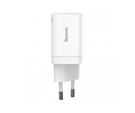 Мережевий зарядний пристрій Baseus Super Si Pro Quick Charger C+U 30W (CCSUPP-E02)