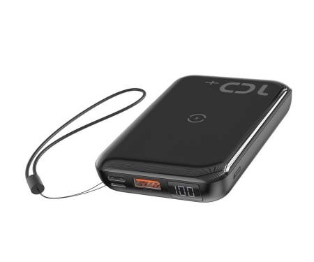 Power Bank Wireless Charger Baseus Mini S Bracket 10000mAh 18W Black (PPXFF10W-01)