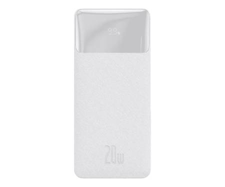 Power Bank Baseus Bipow Digital Display 20W 10000 mAh White (PPDML-L02)