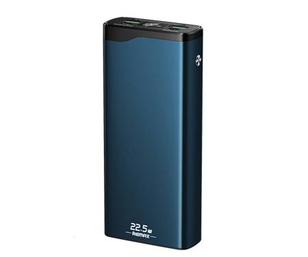 Power Bank REMAX Kingkong II 22.5W PD+QC Multi-compatible Fast Charging Power Bank 30000mAh RPP-256 Blue