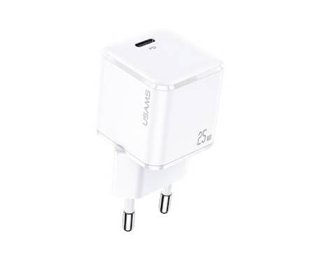 Сетевое зарядное устройство Usams US-CC140 T42 25W Super Si White