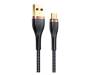 Кабель USAMS US-SJ488 U64 Aluminum Alloy USB to Type-C 1.2m Black